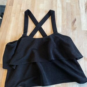 Madewell Texture & Thread Tiered Tank Top